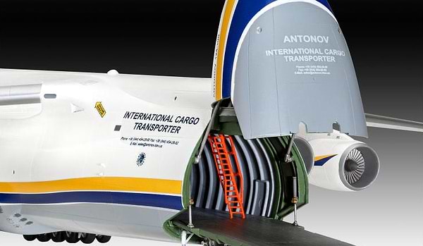 Фото - Набор для моделирования техники Revell Грузовой самолет АН-124 Руслан 1:144 (RVL-03807)
