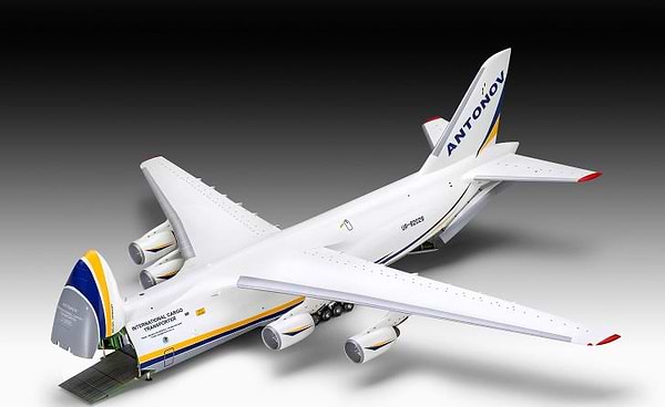 Фото - Набор для моделирования техники Revell Грузовой самолет АН-124 Руслан 1:144 (RVL-03807)