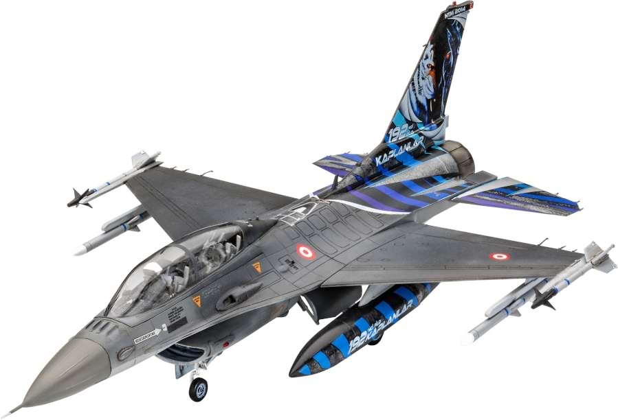 Набір для моделювання техніки Revell Літак F-16D Tigermeet 2014 рівень 4 1:72 (RVL-03844)