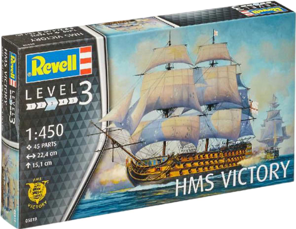 Фото - Набор для моделирования техники Revell Корабль HMS Victory 1:450 (RVL-05819)
