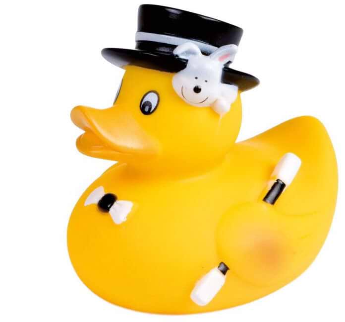 Іграшка для ванної Canpol babies Каченя Чарівник (2/992_bla) - Фото 1