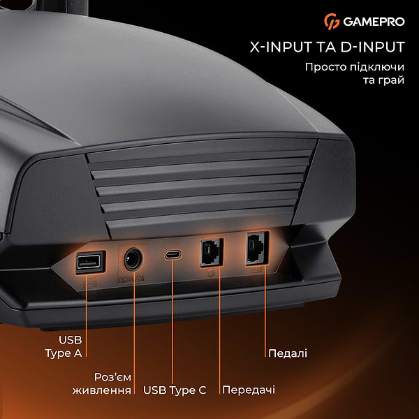 Фото - Кермо GamePro XBOXONE/PS4/PC (RW070PM)