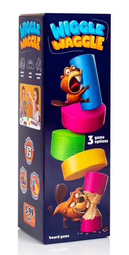 Настольная игра (5-7 лет) Roter Kafer Wiggle Waggle (RW2020)