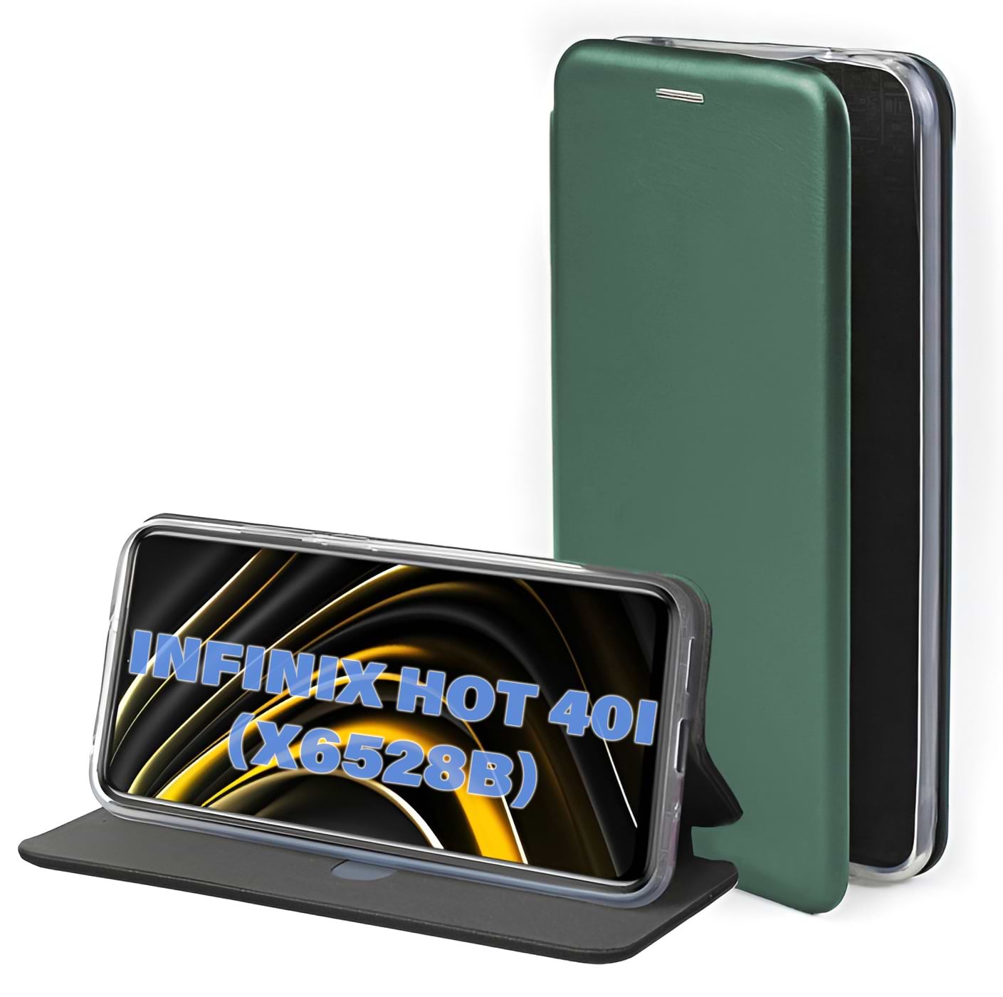 Чохол для смартфону BeCover Exclusive for Infinix Hot 40i (X6528B) Dark Green (711232) - Фото 1