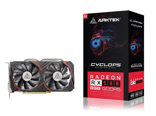 Фото - Видеокарта Arktek RX 580 8GB GDDR5 (AKR580D5S8GH1)