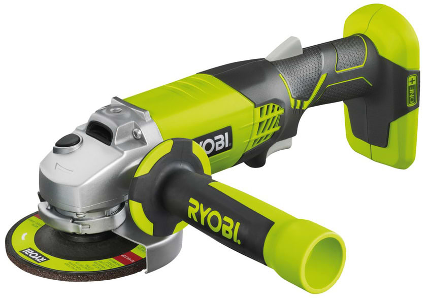 Болгарка Ryobi ONE+ R18AG-0 без ЗУ - Фото 1