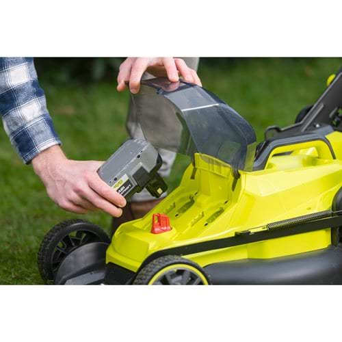 Фото - Газонокосилка аккумуляторная Ryobi ONE+ RY18LMX40B-0 (без АКБ и ЗУ)