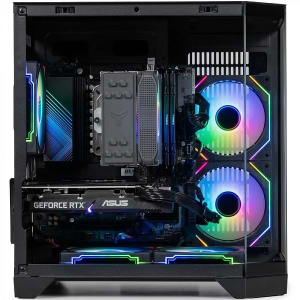 Фото - Системний блок QUBE QB Ryzen 5 5500 RTX 5050 8GB CRb 322020 (Ryzen55500RTX50508GBCRb322020)