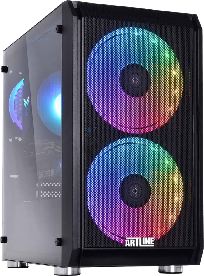 Системний блок QUBE QB Ryzen 5 5500 RTX 5050 8GB NM 321010Win (Ryzen55500RTX50508GBNM321010Win) - Фото 1