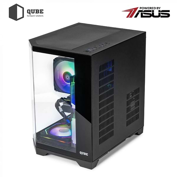 Фото - Системный блок QUBE QB Ryzen 5 5500 RTX 5060 8GB CRb 161010 (Ryzen55500RTX50608GBCRb161010)