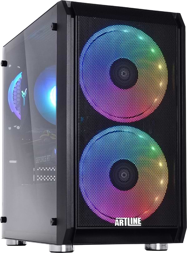 Фото - Системний блок QUBE QB Ryzen 5 5500 RTX 5060 8GB NM 161010Win (Ryzen55500RTX50608GBNM161010Win)