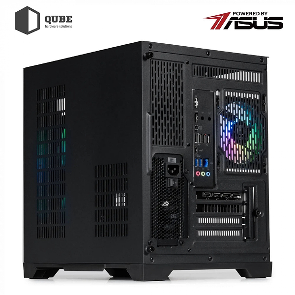 Фото - Системный блок QUBE QB Ryzen 5 5500 RTX 5060 Ti 16GB CRb 161010 (Ryzen55500RTX5060TI16GBCRb161010)