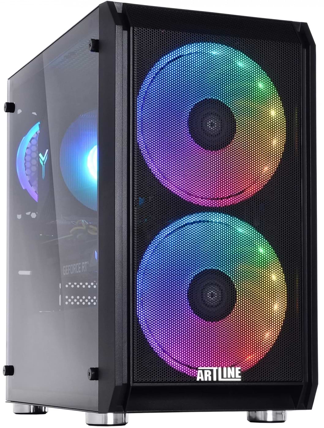 Системний блок QUBE QB Ryzen 5 5600 RTX 5050 8GB NM 322020 (Ryzen55600RTX50508GBNM322020) - Фото 1