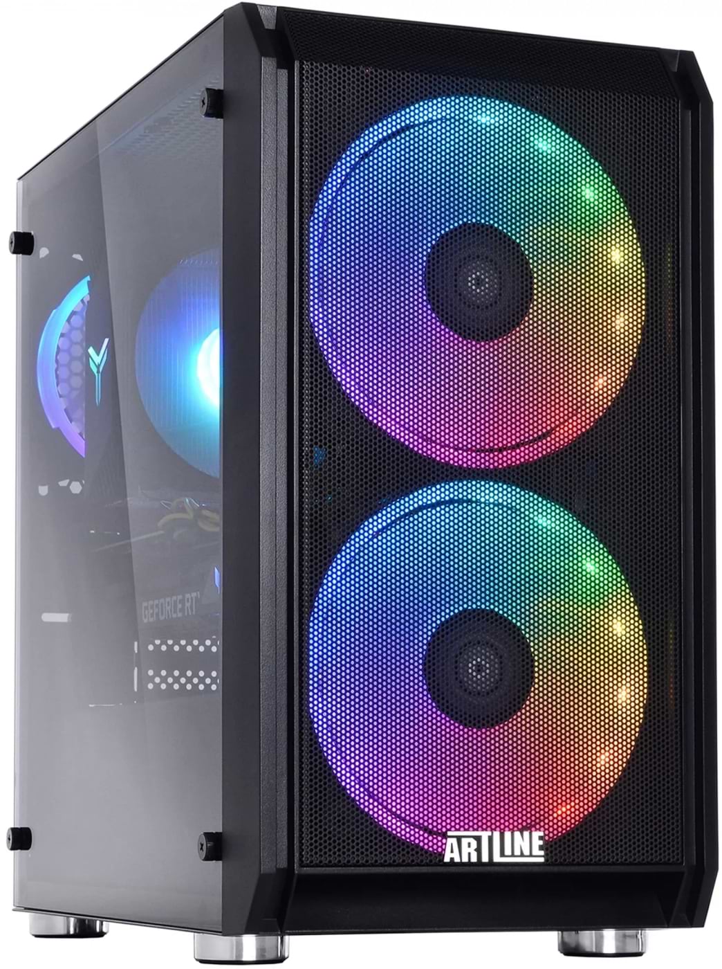 Системный блок QUBE QB Ryzen 5 5600 RTX 5060 8GB NM 321010Win (Ryzen55600RTX50608GBNM321010Win) - Фото 1