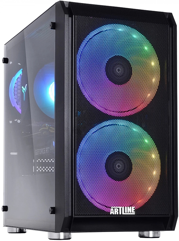 Фото - Системний блок QUBE QB Ryzen 5 5600 RTX 5060 8GB NM 321010Win (Ryzen55600RTX50608GBNM321010Win)