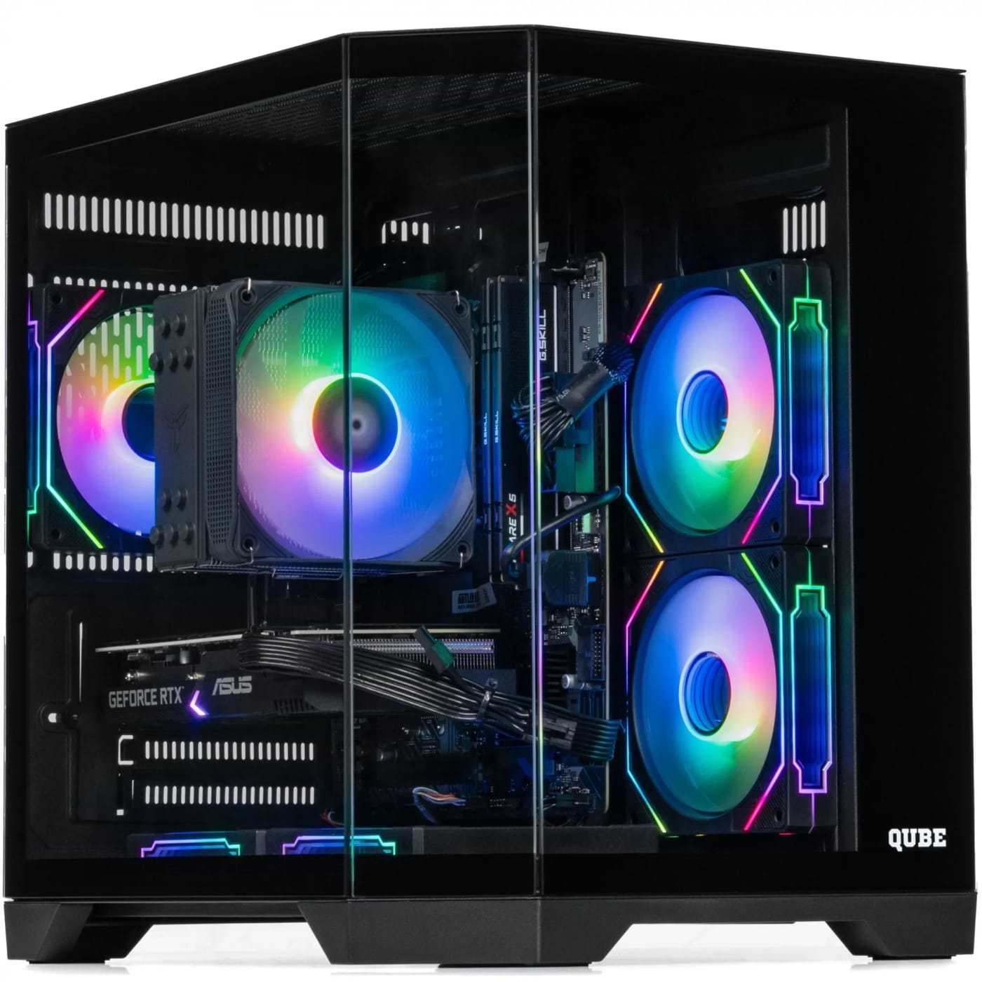 Купити Системний блок QUBE QB Ryzen 5 5600 RTX 5060 Ti 16GB CRb 3210 (Ryzen55600RTX5060TI16GBCRb3210) - Фото 1 Системний блок QUBE QB Ryzen 5 5600 RTX 5060 Ti 16GB CRb 3210 (Ryzen55600RTX5060TI16GBCRb3210) - Фото 1
