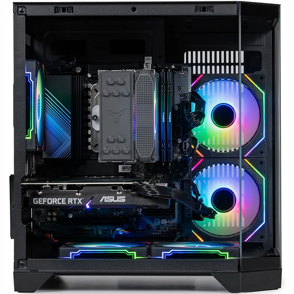 Фото - Системний блок QUBE QB Ryzen 5 5600 RTX 5060 Ti 8GB CRb 1610 (Ryzen55600RTX5060TI8GBCRb1610)