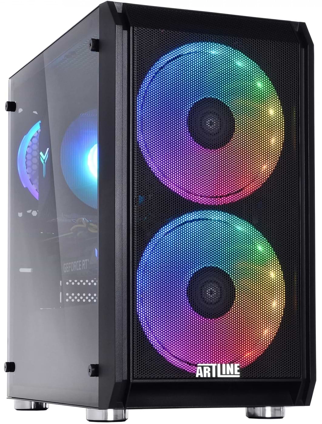 Системный блок QUBE QB Ryzen 5 5600 RTX 5060 Ti 8GB NM 161010 (Ryzen55600RTX5060TI8GBNM161010) - Фото 1
