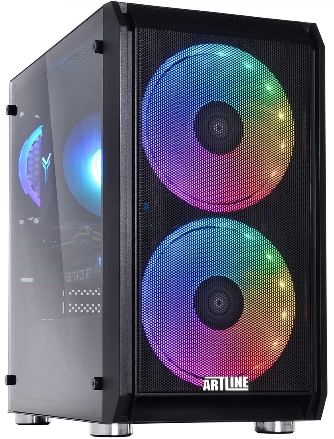 Системный блок QUBE QB Ryzen 5 5600 RTX 5060 Ti 8GB NM 3210 (Ryzen55600RTX5060TI8GBNM3210) - Фото 1