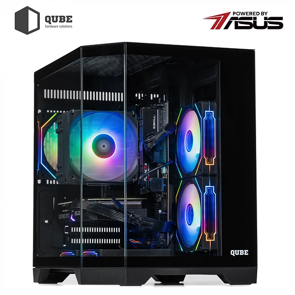 Фото - Системний блок QUBE QB Ryzen 5 5600X RTX 5050 8GB CRb 322020 (Ryzen55600XRTX50508GBCRb322020)