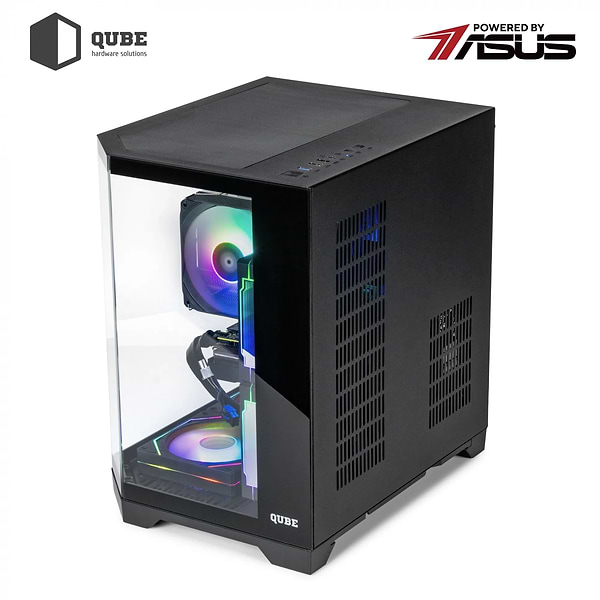 Фото - Системный блок QUBE QB Ryzen 5 5600X RTX 5050 8GB CRb 3220 (Ryzen55600XRTX50508GBCRb3220)