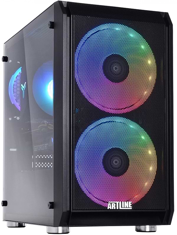 Фото - Системный блок QUBE QB Ryzen 5 5600X RTX 5050 8GB NM 161010Win (Ryzen55600XRTX50508GBNM161010Win)