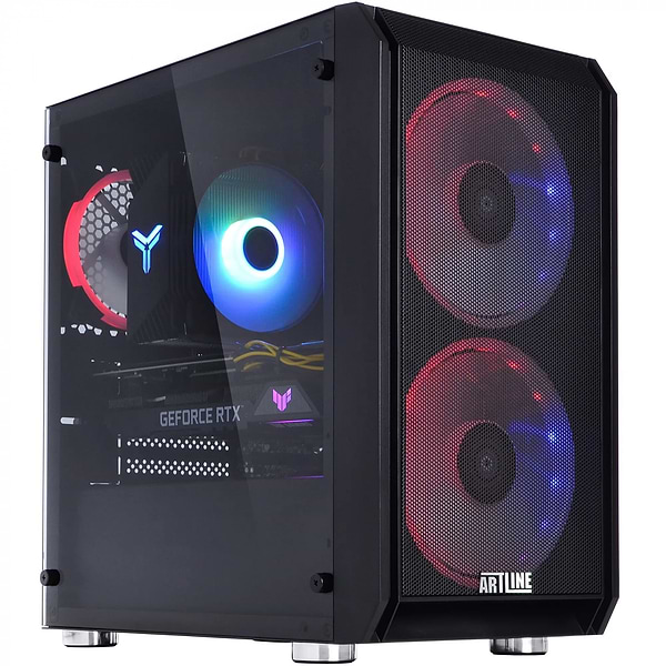 Фото - Системний блок QUBE QB Ryzen 5 5600X RTX 5060 Ti 16GB NM 321010 (Ryzen55600XRTX5060TI16GBNM321010)