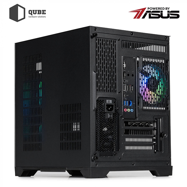 Фото - Системний блок QUBE QB Ryzen 5 7400F RTX 5050 8GB CRb 321010 (Ryzen57400FRTX50508GBCRb321010)