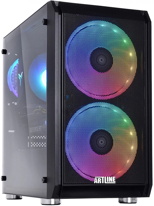 Фото - Системный блок QUBE QB Ryzen 5 7400F RTX 5050 8GB NM 321020 (Ryzen57400FRTX50508GBNM321020)