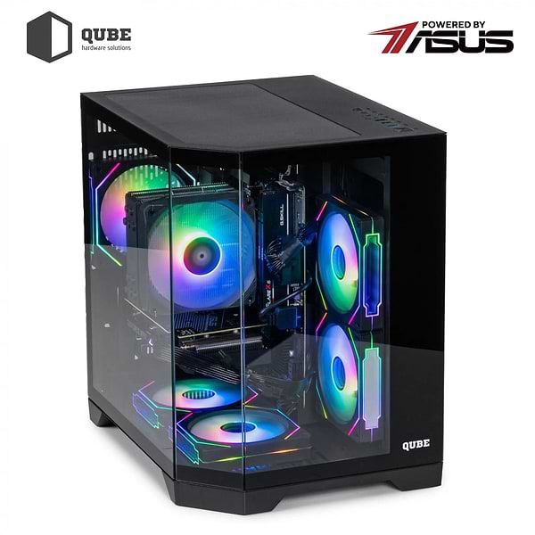 Фото - Системный блок QUBE QB Ryzen 5 7500F RTX 5060 Ti 8GB CRb 322020 (Ryzen57500FRTX5060TI8GBCRb322020)
