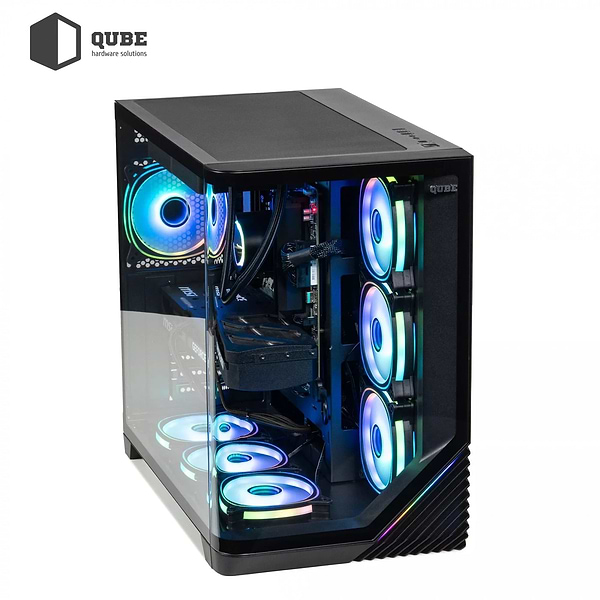 Фото - Системний блок QUBE QB Ryzen 7 9700X RTX 5050 8GB MRGb 321010 (Ryzen79700XRTX50508GBMRGb321010)