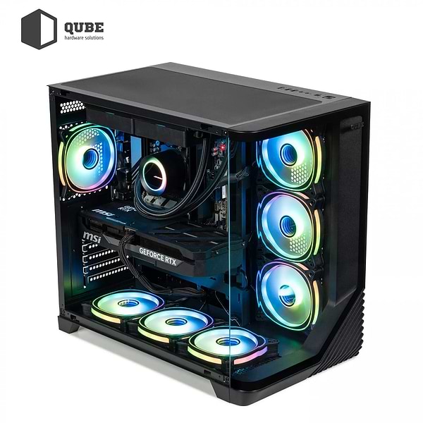 Фото - Системний блок QUBE QB Ryzen 7 9700X RTX 5050 8GB MRGb 321010 (Ryzen79700XRTX50508GBMRGb321010)