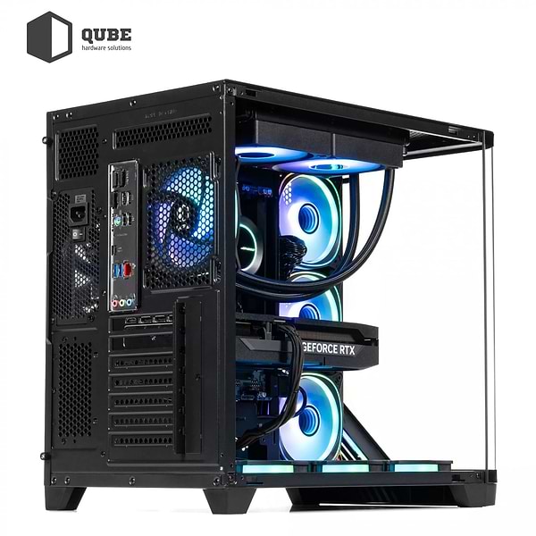 Фото - Системний блок QUBE QB Ryzen 7 9700X RTX 5050 8GB MRGb 321020 (Ryzen79700XRTX50508GBMRGb321020)