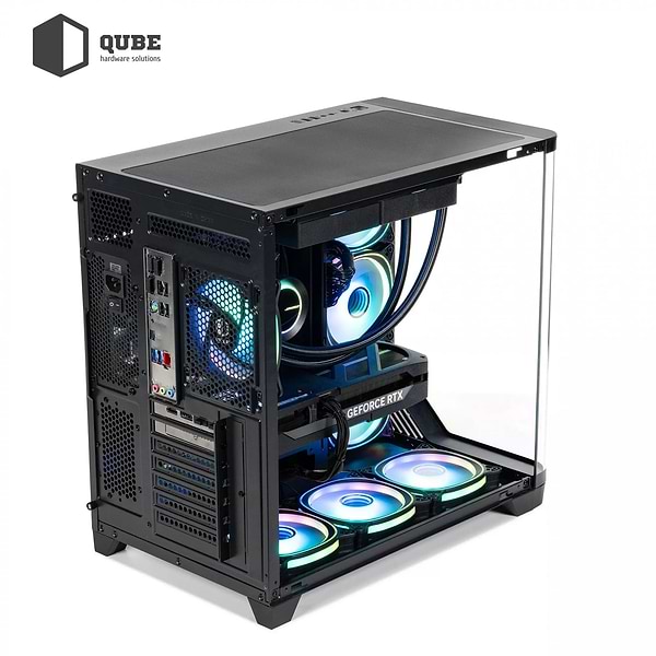Фото - Системний блок QUBE QB Ryzen 7 9700X RTX 5050 8GB MRGb 321020 (Ryzen79700XRTX50508GBMRGb321020)