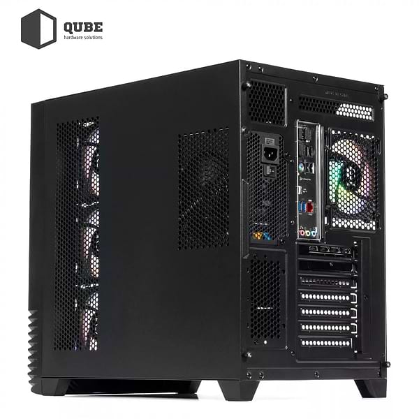 Фото - Системний блок QUBE QB Ryzen 7 9700X RTX 5050 8GB MRGb 641010Win (Ryzen79700XRTX50508GBMRGb641010Win)