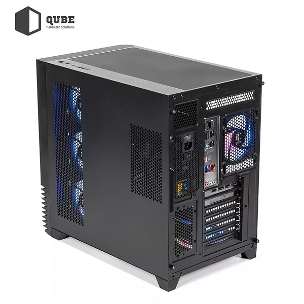 Фото - Системний блок QUBE QB Ryzen 7 9700X RTX 5050 8GB MRGb 641010Win (Ryzen79700XRTX50508GBMRGb641010Win)