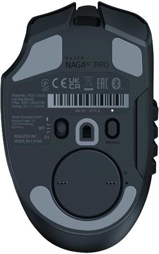Фото - Мышь беспроводная игровая Razer Naga V2 Pro (RZ01-04400100-R3G1)