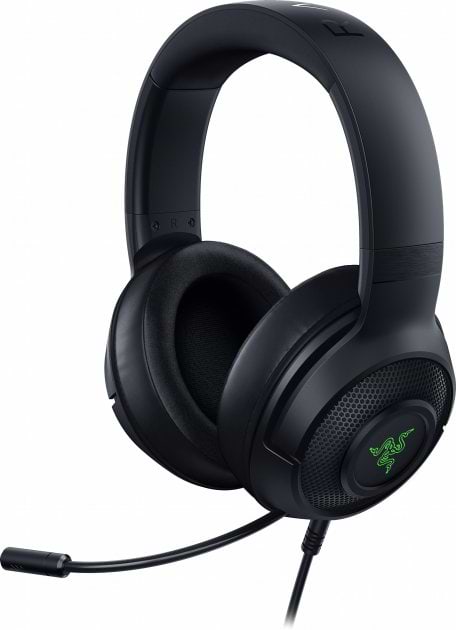 Гарнитура проводная игровая Razer Kraken V3 X USB (RZ04-03750300-R3M1) - Фото 1