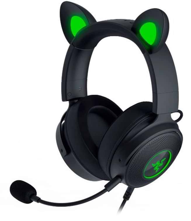 Гарнитура проводная игровая Razer Kraken Kitty V2 Pro Black (RZ04-04510100-R3M1) - Фото 1