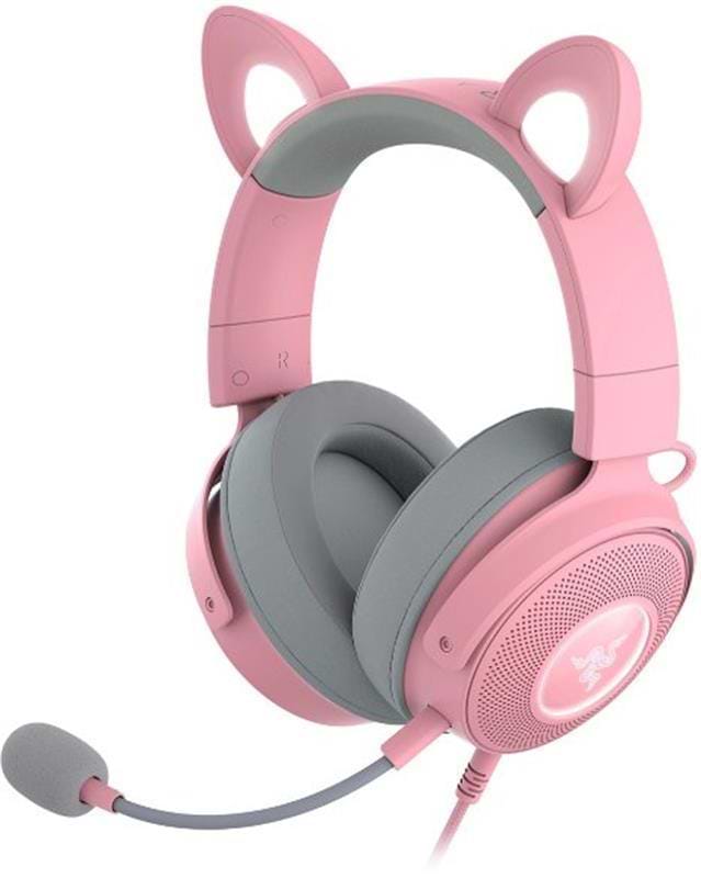 Гарнитура проводная игровая Razer Kraken Kitty V2 Pro Quartz (RZ04-04510200-R3M1) - Фото 1