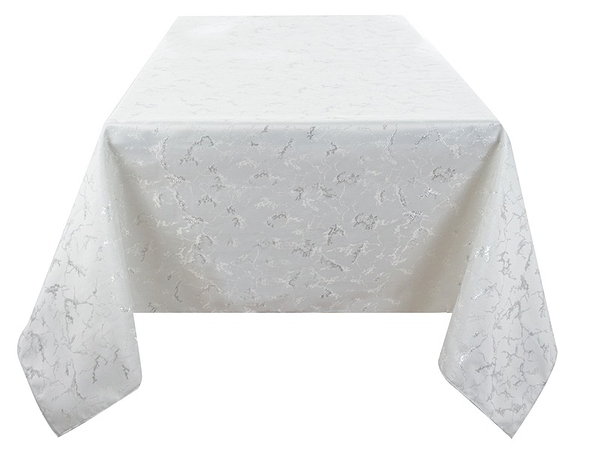 Фото - Скатерть прямоугольная Lefard тефлоновая Alba lurex teflon plata 160х280 см (715-339)