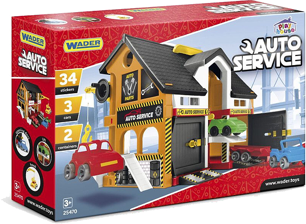 Фото - Игровой набор Wader Play House авто-сервис (25470)