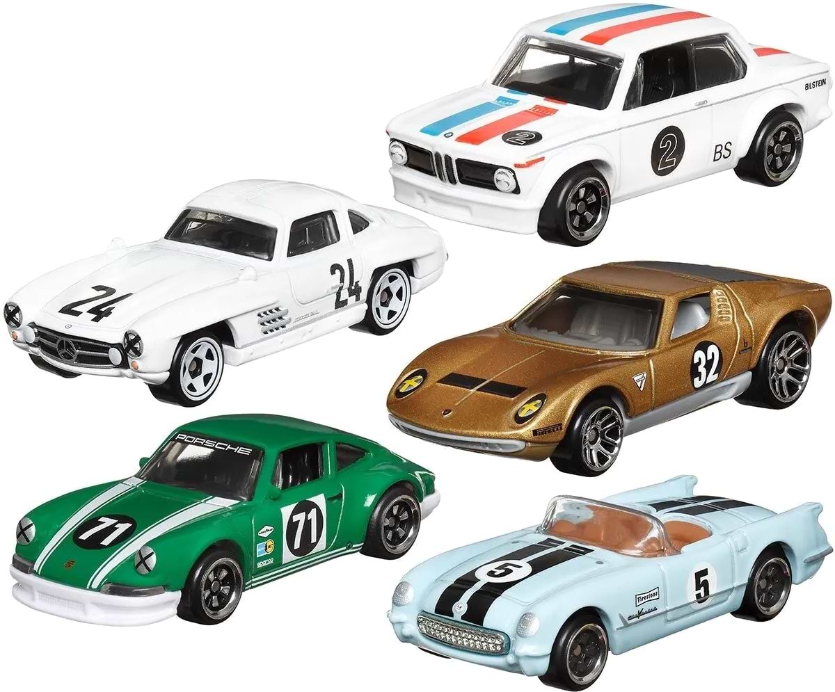 Базова машинка Hot Wheels "Вінтажні перегонові" (в ас.) (HRT81) - Фото 1