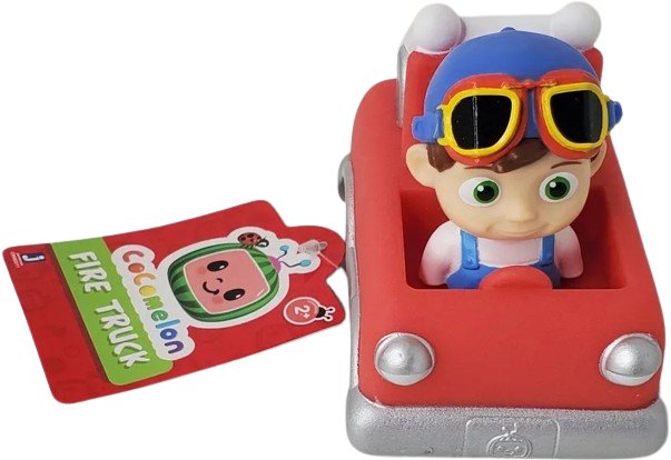 Фото - Базовый игровой транспорт для малыша CoComelon Mini Vehicles Fire Truck Пожарная машина (CMW0011)