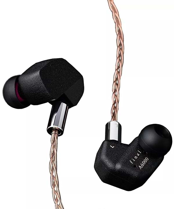 Фото - Наушники вкладыши проводные Final Audio A6000 Black Фото - Наушники вкладыши проводные Final Audio A6000 Black