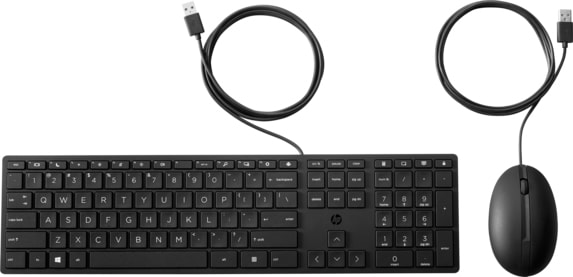 Клавиатура+мышь HP Wired Desktop 320MK (9SR36AA) - Фото 1
