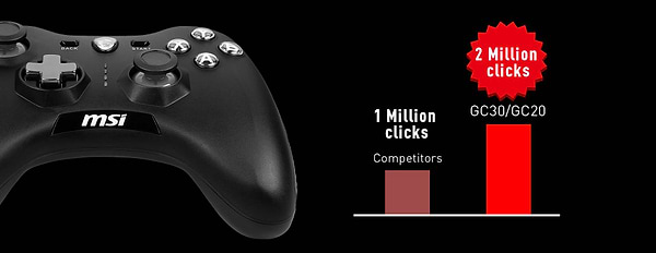 Фото - Геймпад MSI Force GC20 V2 (S10-04G0050-EC4)