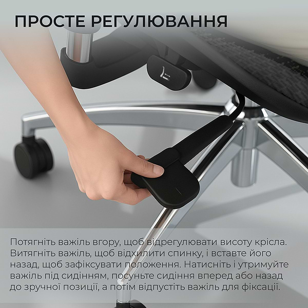 Фото - Кресло офисное Sihoo DORO S100 Mesh Black (S100-M301)