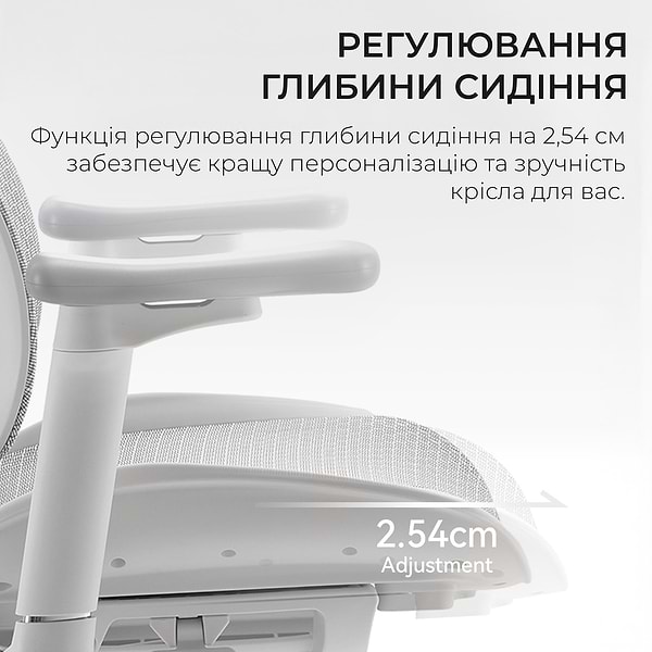 Фото - Кресло офисное Sihoo DORO S100 Mesh White (S100-M302)