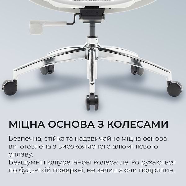 Фото - Кресло офисное Sihoo DORO S100 Mesh White (S100-M302)